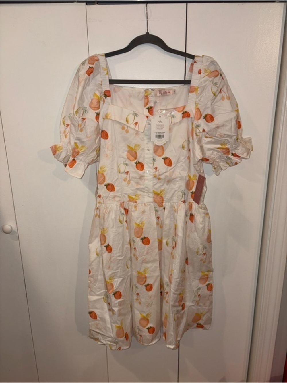NEW - Ivy City Co Fruit Medley Dress -  whimsical - Garden - Cottage Core-